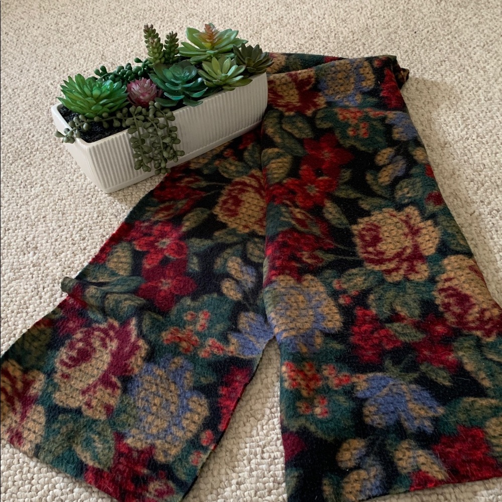 Floral Patterned Blanket